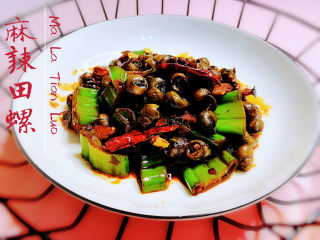 16、麻辣田螺,麻辣田螺，完成了！