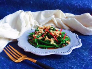 9、凉拌树仔菜,成品