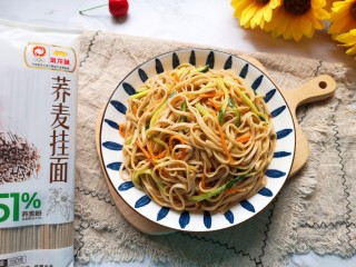 12、凉拌荞麦面,超级简单又好吃的凉拌荞麦面,快快做起来吧!
