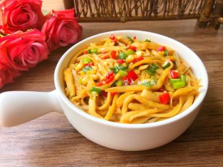 11、手撕杏鲍菇,成品图二