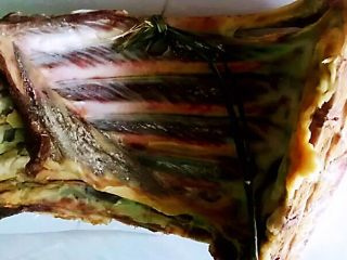 1、#猪肋排#番茄腊排,老家带来的腊排。