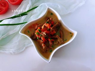 10、#猪肋排#番茄腊排,排骨软烂，汤浓味美。