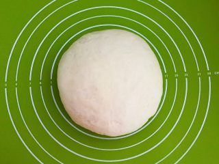 27、角瓜虾仁馅麦穗包子,把饧发好的面团揉2分钟,充分排气