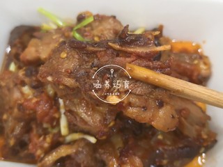 19、茄汁香辣板鸭（潮汕炒鸭脯）,鸭肉香辣入味