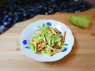 12、西葫芦香干,鲜香下饭