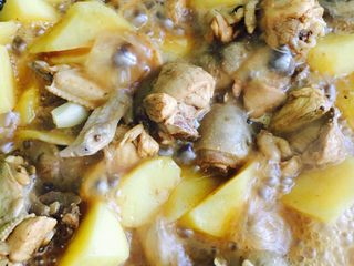 16、新疆大盘鸡,快收干汤