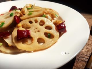 18、醋溜藕片,超级下饭哦,行动起来吧~