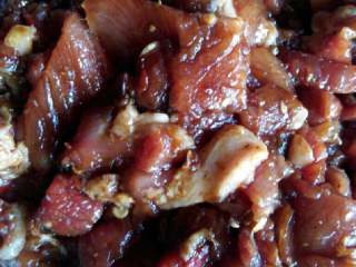 4、四川滑肉,搅拌均匀，腌制半个小时