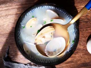 15、冬瓜蛤蜊汤,超级鲜美哦~