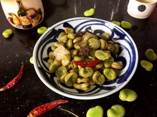 16、五香蚕豆,成品～