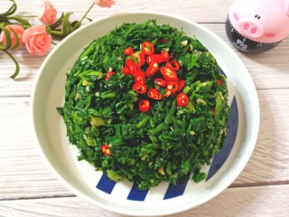 12、凉拌荠荠菜,成品图2