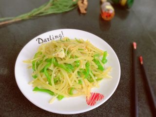 18、青椒土豆丝,成品