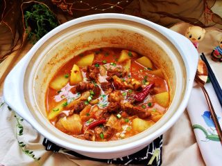 54、了不起的小番茄➕番茄土豆红烩牛肉,成品