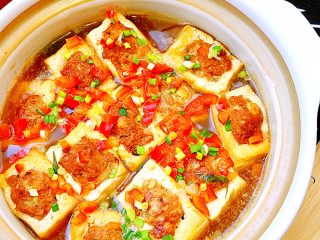 35、客家美味➕酿豆腐青菜煲,成品