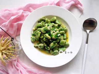 15、葱油蚕豆,成品~