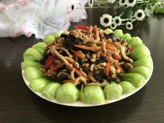 32、鱼香肉丝,成品图