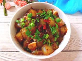 15、炒豌豆凉粉,香辣美味的炒凉粉