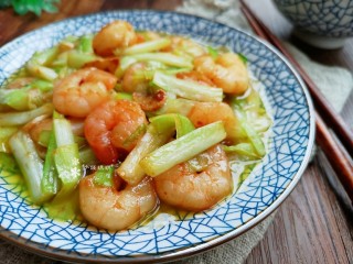 13、韭黄炒虾仁,鲜香清爽！