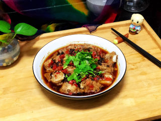 23、豆豉剁椒蒸排骨,成品一