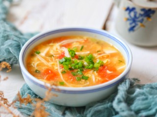 14、番茄豆腐汤,成品图一