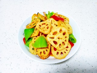 10、干锅藕片,捞出