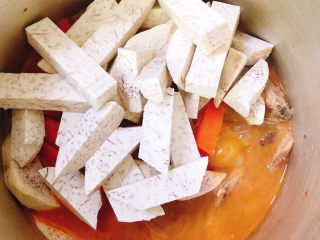 16、红烧鸭肉,芋头条