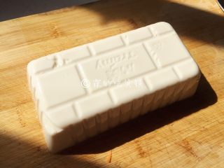 3、茄汁金银豆腐,看，完美脱盒，哈哈哈。