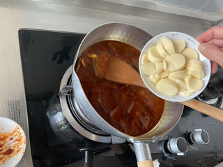 21、香辣鸭血,下玉子豆腐