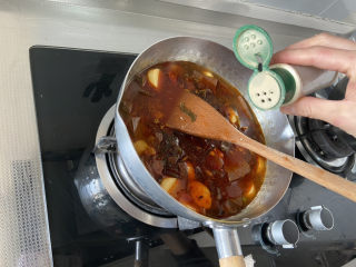 25、香辣鸭血,少许白胡椒粉