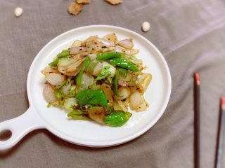 17、青椒炒洋葱,成品