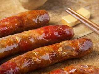 14、美味羊肉香肠,美味出锅