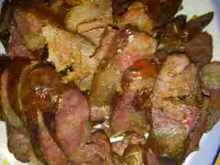 15、美味羊肉香肠,美味装盘