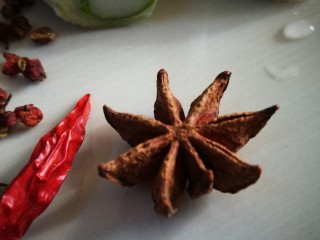 3、美味素菜之卤豆腐＋卤蛋,八角