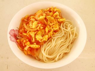 19、零失败的家常番茄鸡蛋面,加入番茄鸡蛋