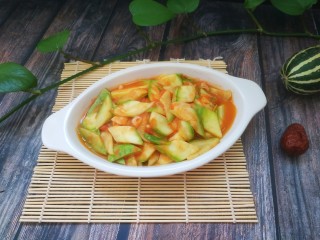 16、番茄炒西葫芦,成品图