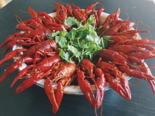 12、川味儿麻辣小龙虾,摆盘再放香菜点缀 完美～