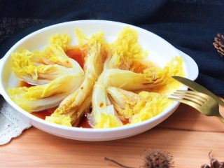 17、花开富贵-味极鲜黄芽菜,太美味了……简简单单一道素菜居然也能这么好味