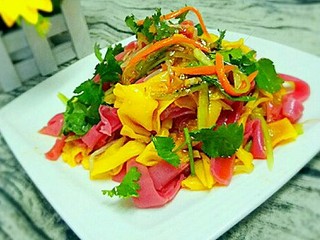 15、彩色凉皮,成品图