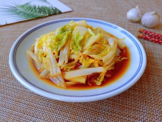 16、醋溜大白菜,白菜帮脆嫩鲜美！酸爽开胃！