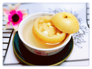 17、川贝炖雪梨,川贝炖雪梨，完成啦！