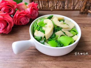 12、芥菜炒笋,成品图四