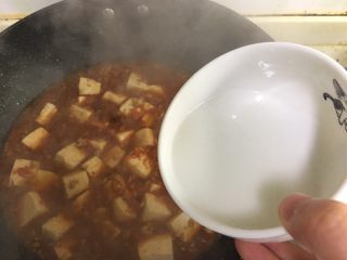 28、麻婆豆腐,淀粉勾芡