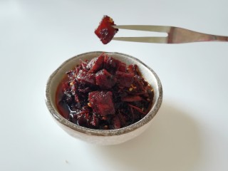 21、菌菇素辣酱,大颗粒的菌菇，尝一口。