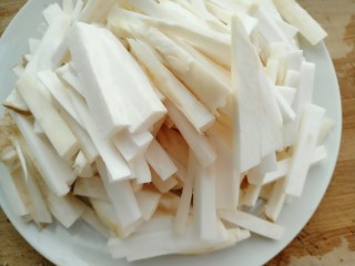 3、耗油双丝,全部切好待用