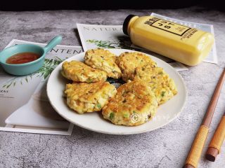 14、素煎豆腐鸡蛋饼,完成。