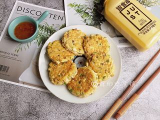 15、素煎豆腐鸡蛋饼,完成。