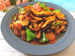 17、耗油香菇,成品图