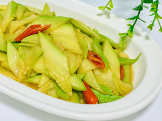 15、醋溜西葫芦,酸辣爽脆非常美味????