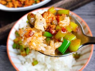 14、蒜苔炒肉沫,一口又一口，停不下来啊