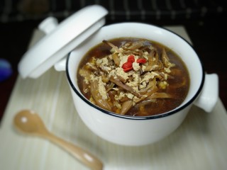 12、黄花菜蛋汤,成品图